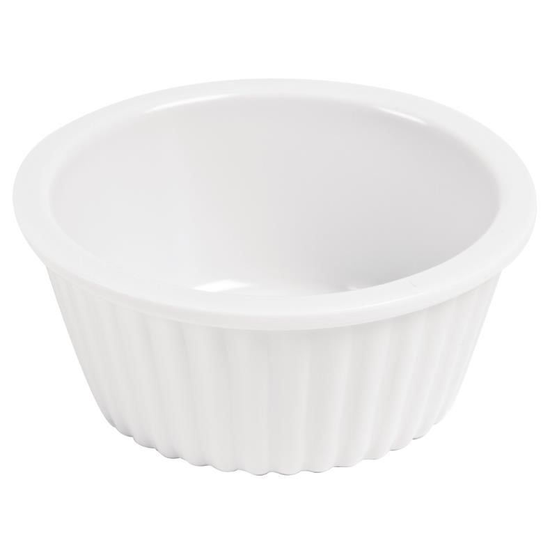Ramequin cannelé Kristallon  - 28ml - blanc - 12pce